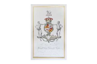 Lot 286 - Edmondson (Joseph) Four engraved armorials...