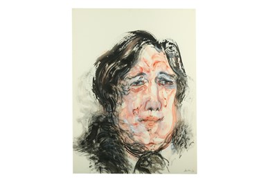 Lot 103 - MAGGI HAMBLING (B. 1945) Portrait of Oscar...