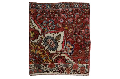 Lot 7 - AN ANTIQUE BIJAR WAGIREH (SAMPLER), NORTH-WEST...
