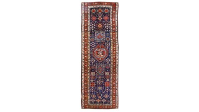 Lot 25 - AN ANTIQUE SHAHSAVAN RUNNER,NORTH-WEST PERSIA...