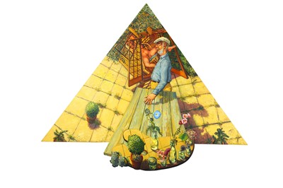 Lot 117 - ANTHONY GREEN, R.A. (B. 1939) A Gardener's...