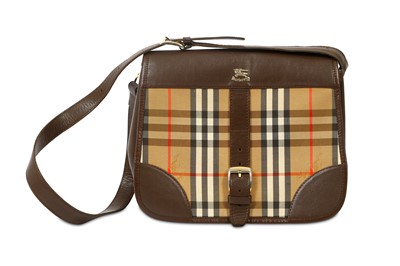 Lot 272 - Burberry Heritage Check Shoulder Bag