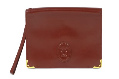Lot 205 - Cartier Burgundy Pochette