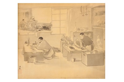 Lot 184 - Japanese culture.- 国 观, Traditional Japanese...