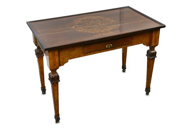 Lot 237 - A RARE 19TH CENTURY MAHOGANY, WALNUT AND...