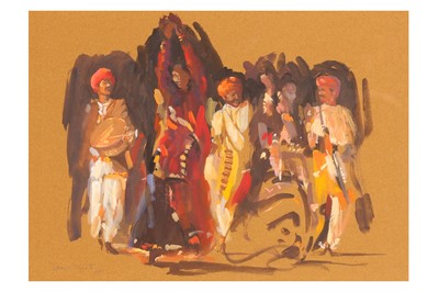Lot 346 - Syrett (Dennis, b.1934) 'Indian dancers,...