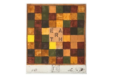 Lot 153 - JOE TILSON, R.A. (B. 1928) Earthcube I signed...