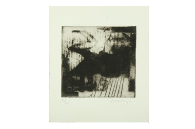 Lot 26 - NORMAN ACKROYD, R. A. (B. 1938) Black Forum;...