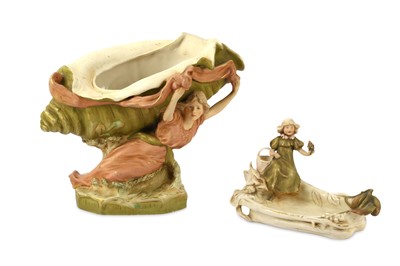 Lot 147 - An Art Nouveau Royal Dux Bohemia Porcelain...