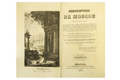 Lot 139 - Travel, early 19th century.- La Messeliere...