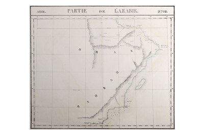 Lot 145 - Arabia.- Vandermaelen (Philippe) Partie de...