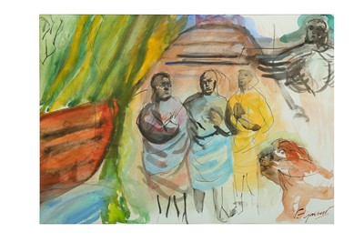 Lot 49 - FERNANDO GUIBERT (B. 1957) Untitled signed  F....