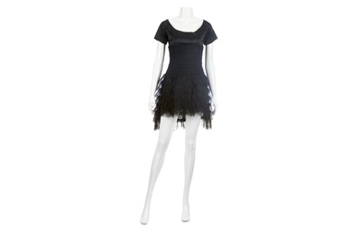 Lot 113 - Chanel Black Lace Cocktail Dress