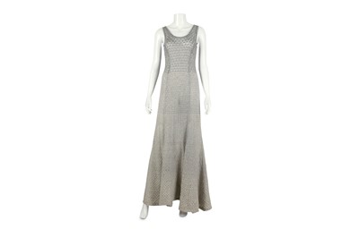 Lot 71 - Missoni Silver Woven Gown - size 40