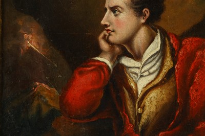 Lot 30 - A PORTRAIT OF LORD BYRON England, 19th century,...