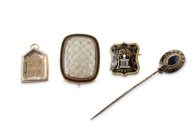Lot 320 - A SMALL COLLECTION OF 19th CENTURY MEMORIAL...
