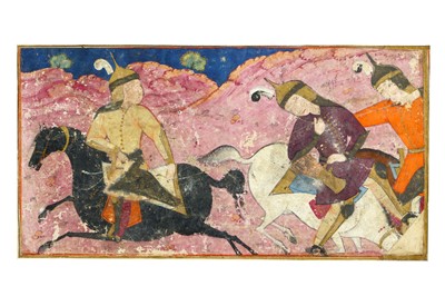 Lot 126 - A LATE TIMURID MURAQQA' ALBUM PAGE