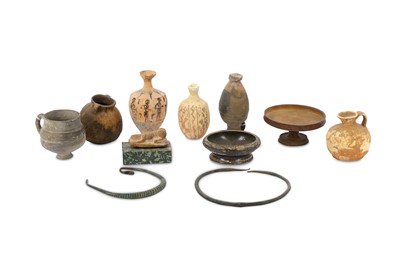 Lot 327 - A GROUP OF MISCELLANEOUS PIECES Including two...