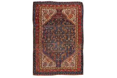 Lot 6 - AN ANTIQUE QASHQAI KASHKULI RUG, SOUTH-WEST...