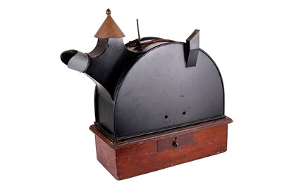 Lot 339 - A BRITISH COIN OPERATED TABLETOP MUTASCOPE of...