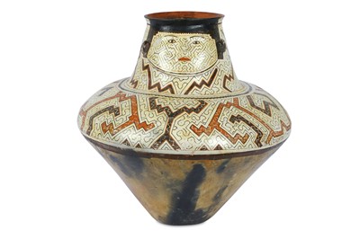 Lot 313 - A LARGE AMAZONIAN SHIPIBO VESSEL Circa mid...