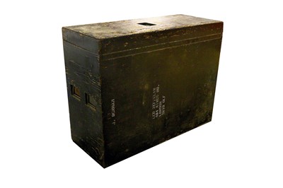 Lot 179 - LED ZEPPELIN -  a large wooden touring drum...