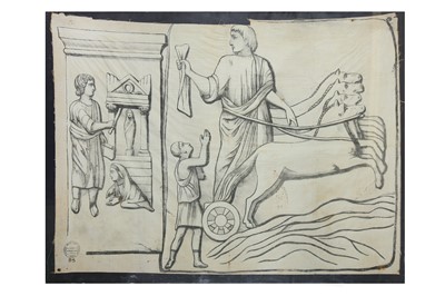 Lot 265 - THE WORKING MENS EDUCATIONAL UNION BANNER...