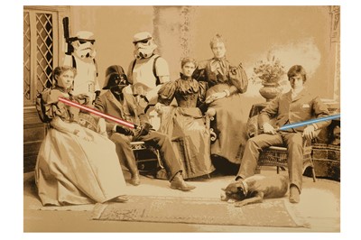 Lot 407 - Mr Brainwash (French, b.1966) 'Star Wars...