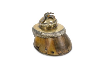 Lot 27 - A LATE 19TH CENTURY SCOTTISH BRASS AND SILVER...