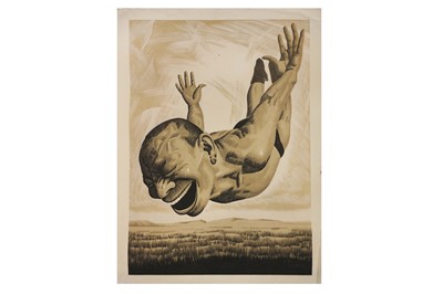 Lot 822 - ***WITHDRAWN*** Yue Minjun (Chinese, b.1962)...