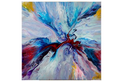 Lot 866 - Ola Rutter  'Symphony' 2019 Original on canvas...