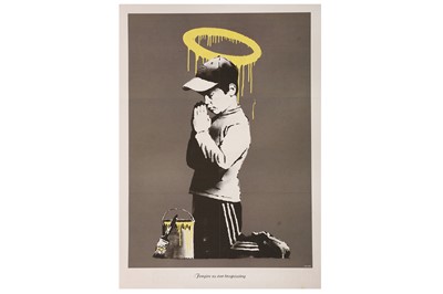 Lot 636 - Banksy (British, b.1974) 'Forgive Us Our...