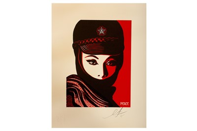 Lot 516 - Shepard Fairey (American, b.1970)  'Mujer...