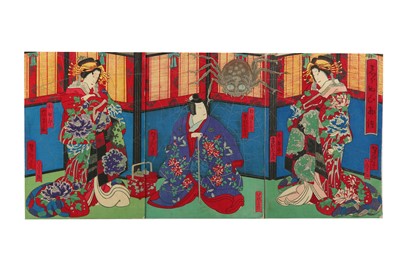 Lot 259 - 19TH CENTURY JAPANESE WOODBLOCK PRINTS. By...