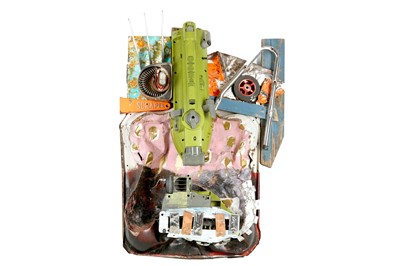 Lot 356 - RAE BK (AMERICAN) 'BIG BOOTY' Mixed media,...