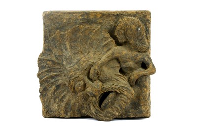 Lot 293 - AN ARTS & CRAFTS RELIEF possibly depicting...