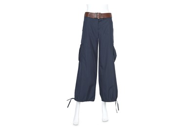 Lot 79 - Jean Paul Gaultier Classique Navy Cargo Trousers - size GB10