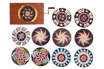 Lot 338 - A FINE INTERCHANGEABLE HAND PAINTED...