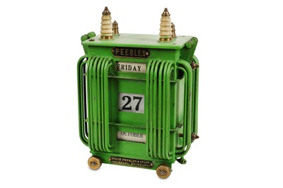 Lot 47 - A RARE BRUCE PEEBLES AND CO LIMITED ENGINEERS...