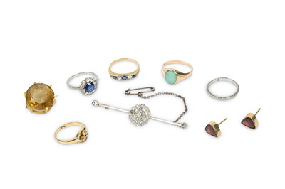 Lot 206 - A group of jewellery, comprising an early 20th...