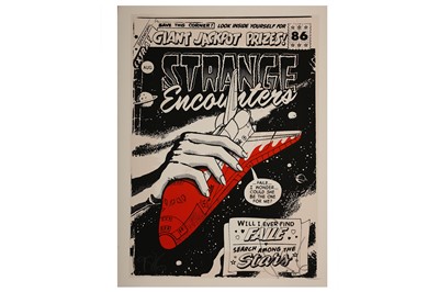 Lot 755 - Faile (American, est.1999) 'Strange Encounters'...