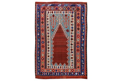 Lot 12 - A FINE ANATOLIAN PRAYER KILIM, TURKEY approx:...