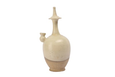 Lot 882 - TWO CHINESE EARLY POTTERY PIECES.