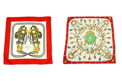 Lot 40 - Two Hermes Silk Scarves