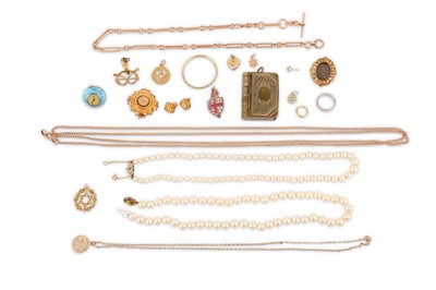 Lot 48 - A group lot of jewellery