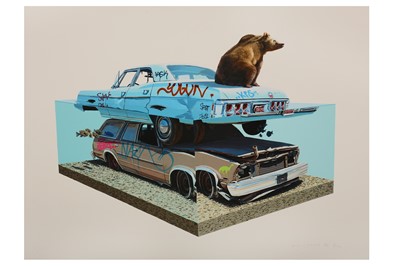 Lot 721 - Josh Keyes (American, b. 1969) 'The Call 1'...