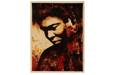 Lot 557 - Shepard Fairey (American, b.1970) 'Ali' 2006...