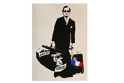 Lot 454 - Blek Le Rat (French, b.1951) 'The Man Who...