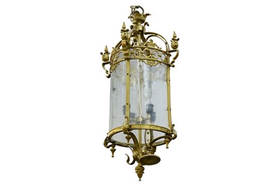 Lot 262 - A LATE 19TH CENTURY GILT BRONZE AND ETCHED...