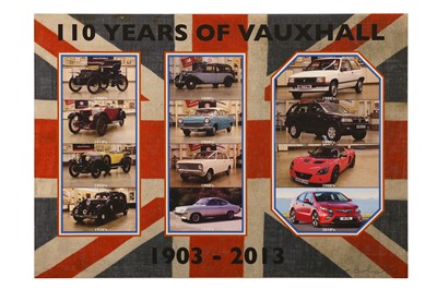 Lot 387 - Peter Blake (British, b.1932), '100 Years of Vauxhall'